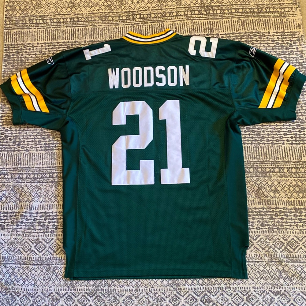 Green Bay Packers #21 Woodson Jersey